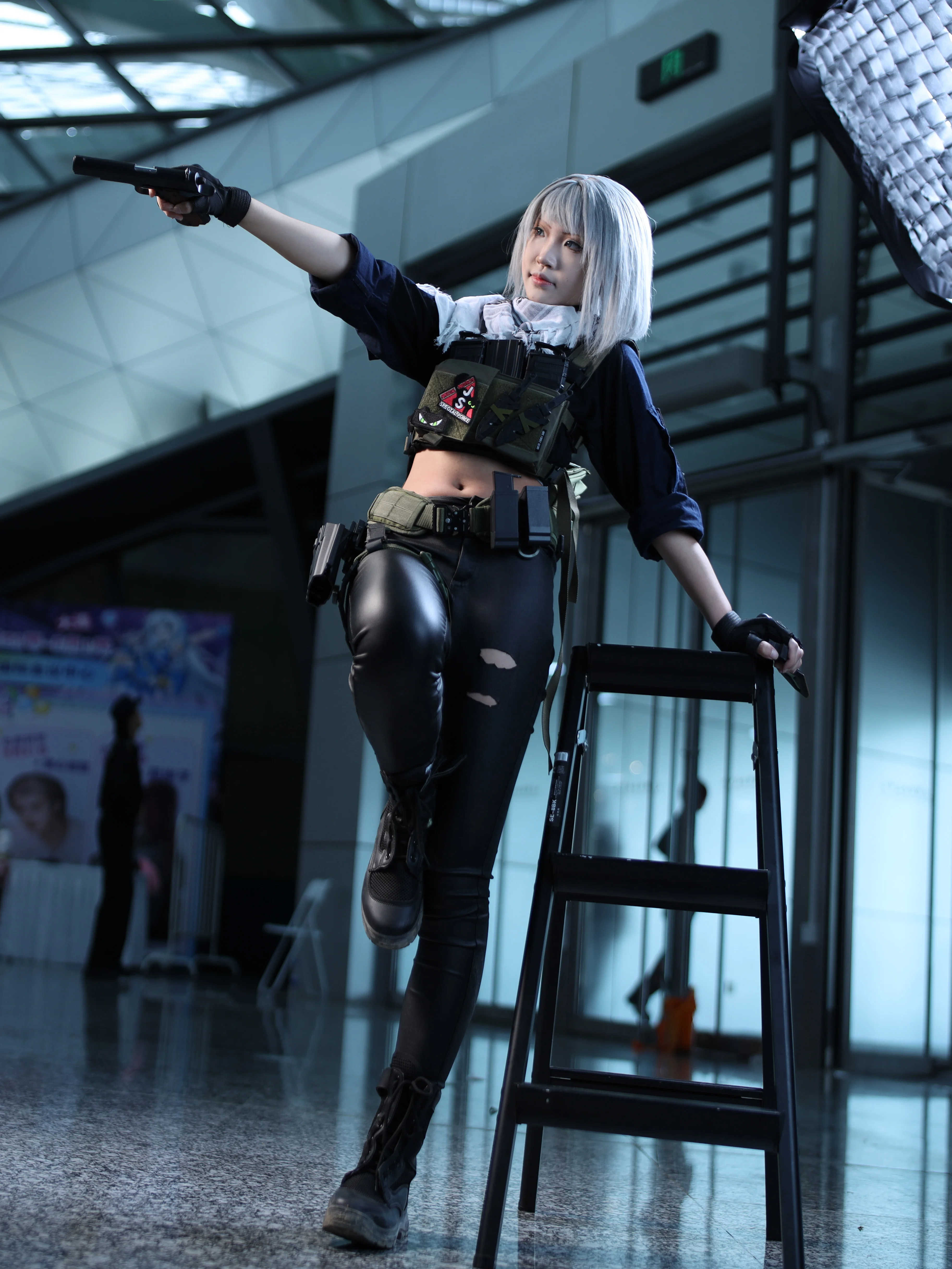 飘头发/底光/场照 修图前